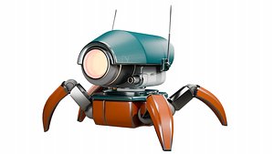 3D Sci-fi Robot