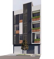 multi-family building
