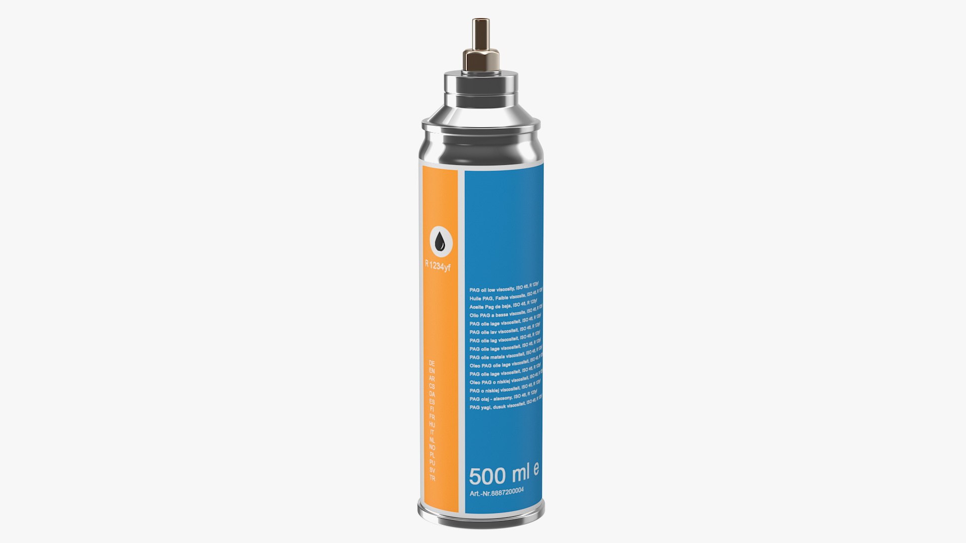 Car Air Conditioner PAG Oil R1234YF 3D model preview