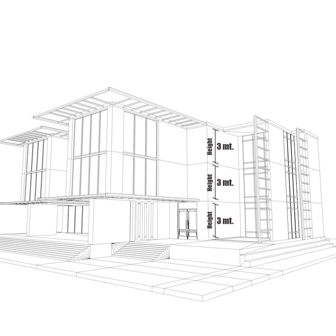 Office Building 3d Model
