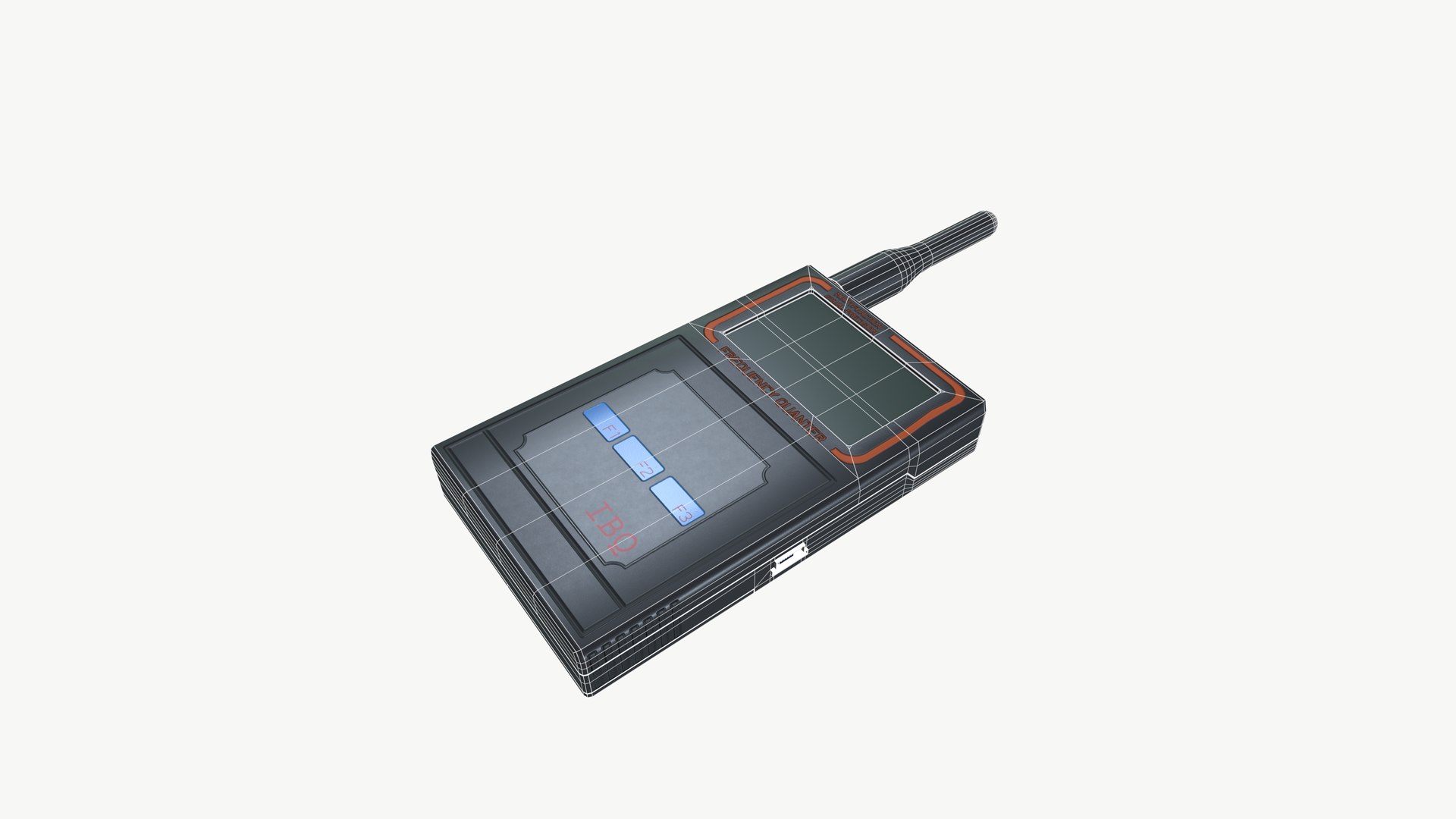 3D Frequency Meter Model - TurboSquid 2258287