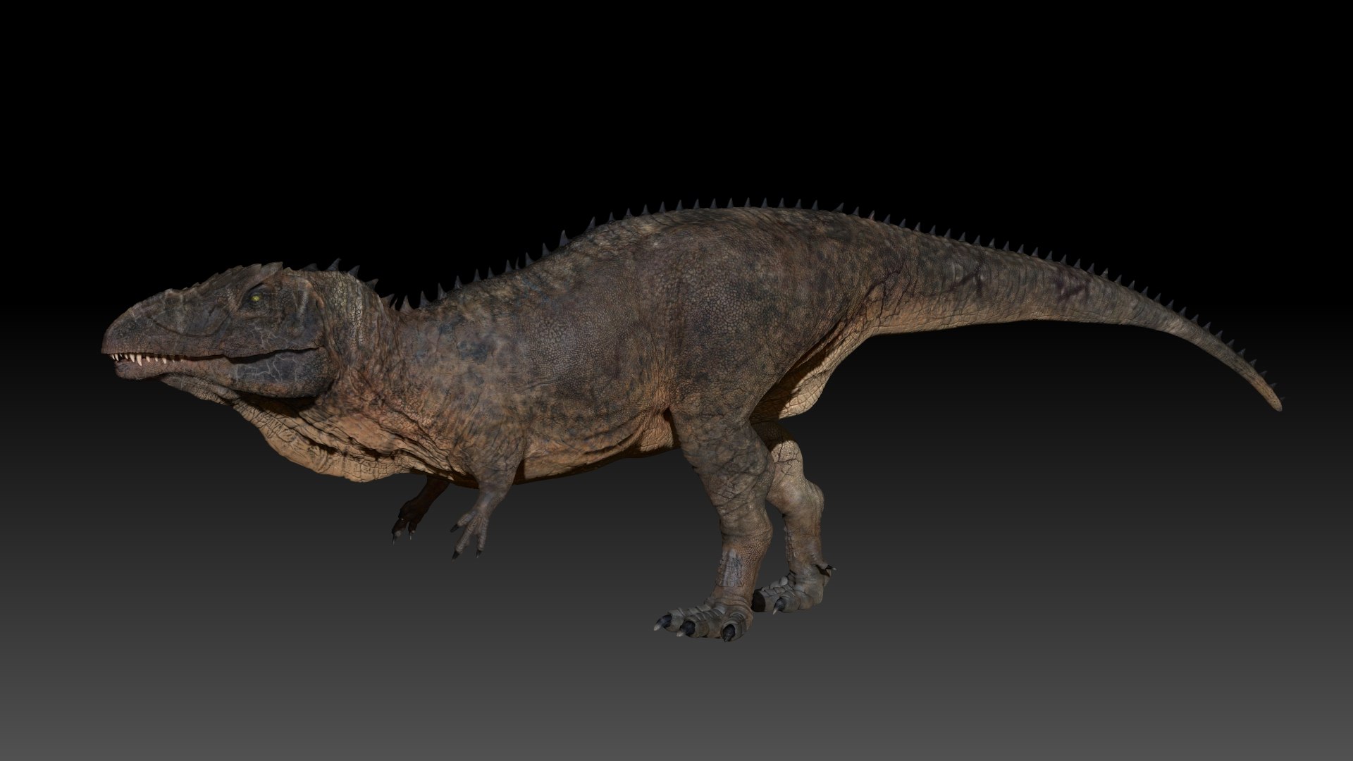 3D HYBRID Giganotosaurus Sculpt - TurboSquid 1760931