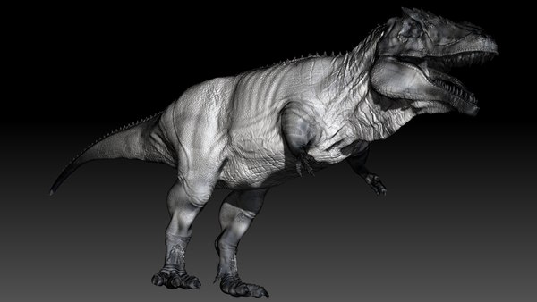 3D HYBRID Giganotosaurus Sculpt - TurboSquid 1760931