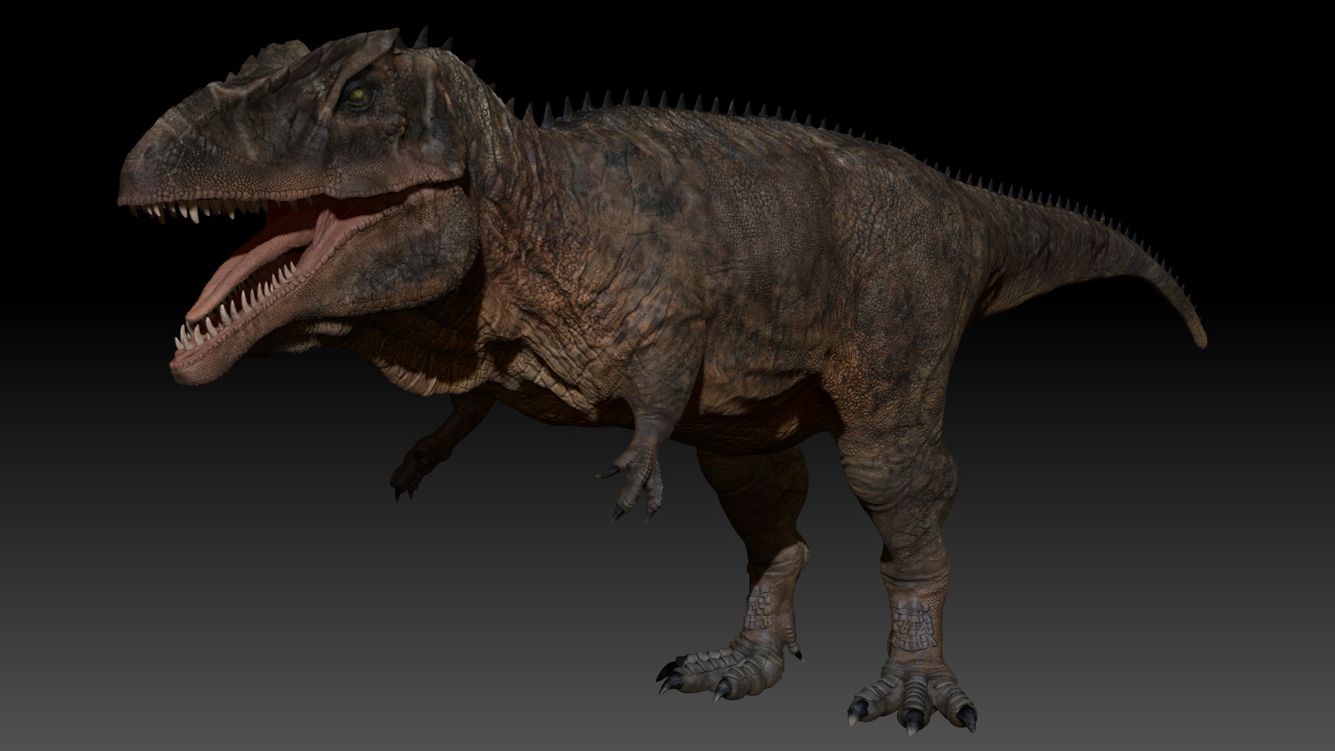 3d Hybrid Giganotosaurus Sculpt Turbosquid 1760931