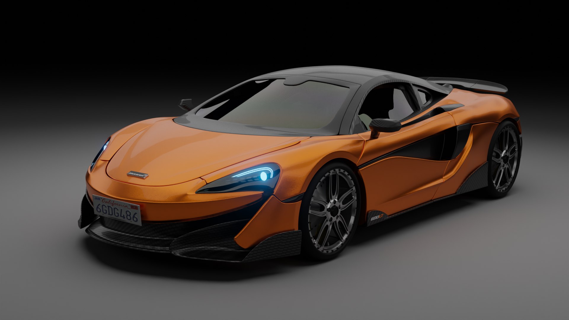 McLaren 600LT 2019 3D Model - TurboSquid 1960131