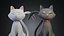 Chats de dessin animé
