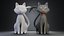 Chats de dessin animé