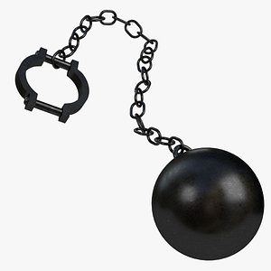 ball chain shackle 3D model