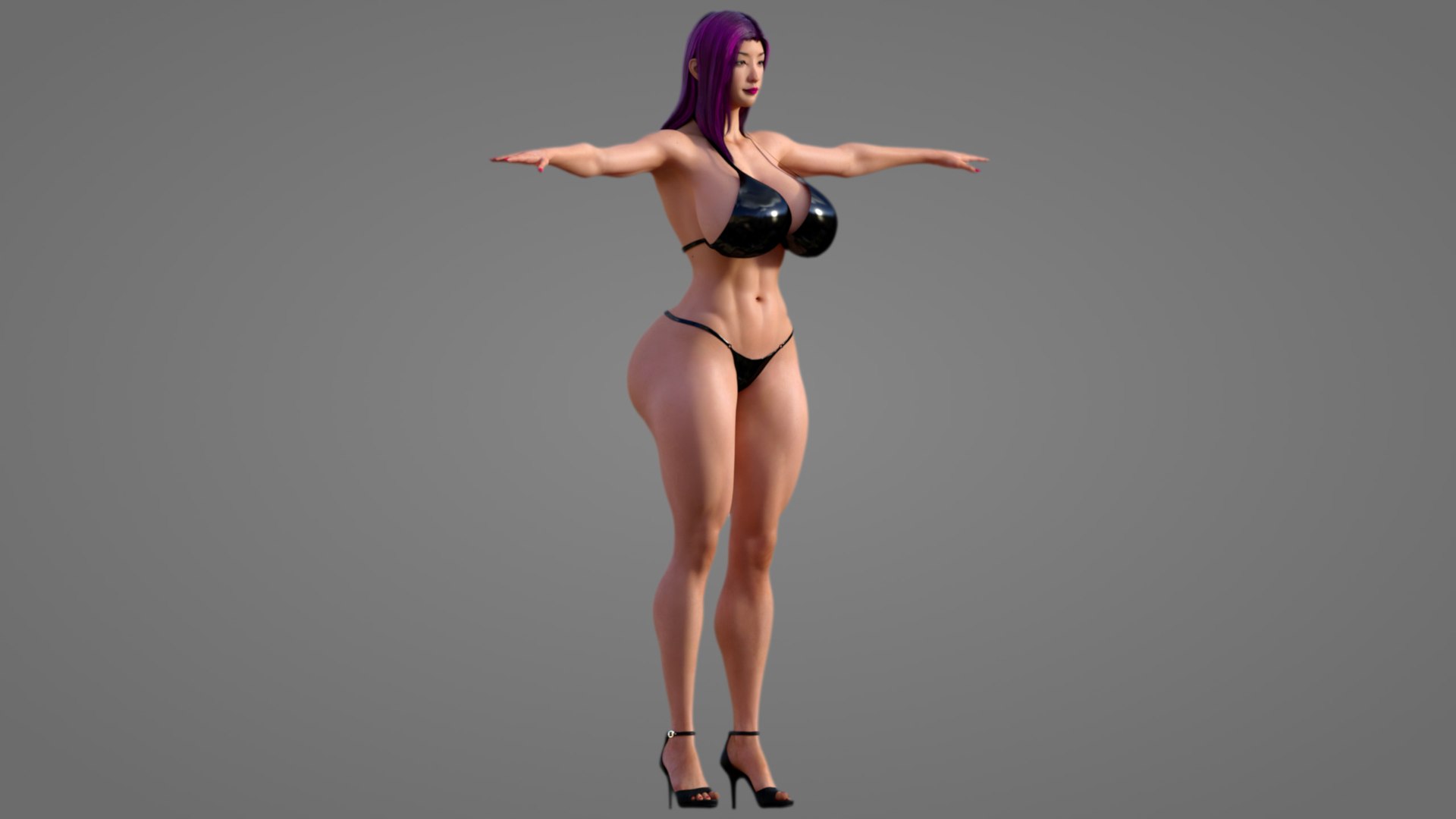 Asian Woman W Unrealistic Body Type - Exaggerated Proportions 3D model https://p.turbosquid.com/ts-thumb/vO/8PxaiA/4I/a_00000/jpg/1769456397/1920x1080/fit_q87/9a8283681df8f380d67c26ee383b825381ebb185/a_00000.jpg