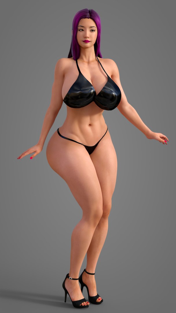Asian Woman W Unrealistic Body Type - Exaggerated Proportions 3D model https://p.turbosquid.com/ts-thumb/vO/8PxaiA/ef/p_00000/jpg/1769456399/1920x1080/fit_q87/7dc16f8c2215a623b1055f5dfad28b1f416dcce4/p_00000.jpg