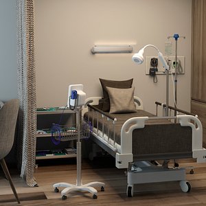 private word modern 3D model