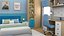 Isometric Modern Bedroom male