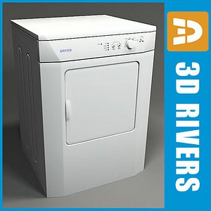 dryer electronic shop 3d 3ds