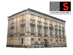obj building facade