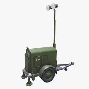 Trailer Light Tower Generator