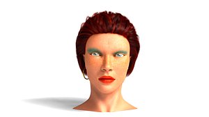 Mats Realistic Human Head High Detail Sculpt model