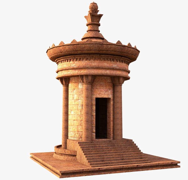 kostenlos Kleiner antiker Tempel 3D-Modell - TurboSquid 2232498