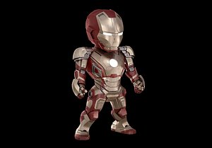 BABY IRON MAN Mk.42 mark 42 Avengers Marvel 3D Model