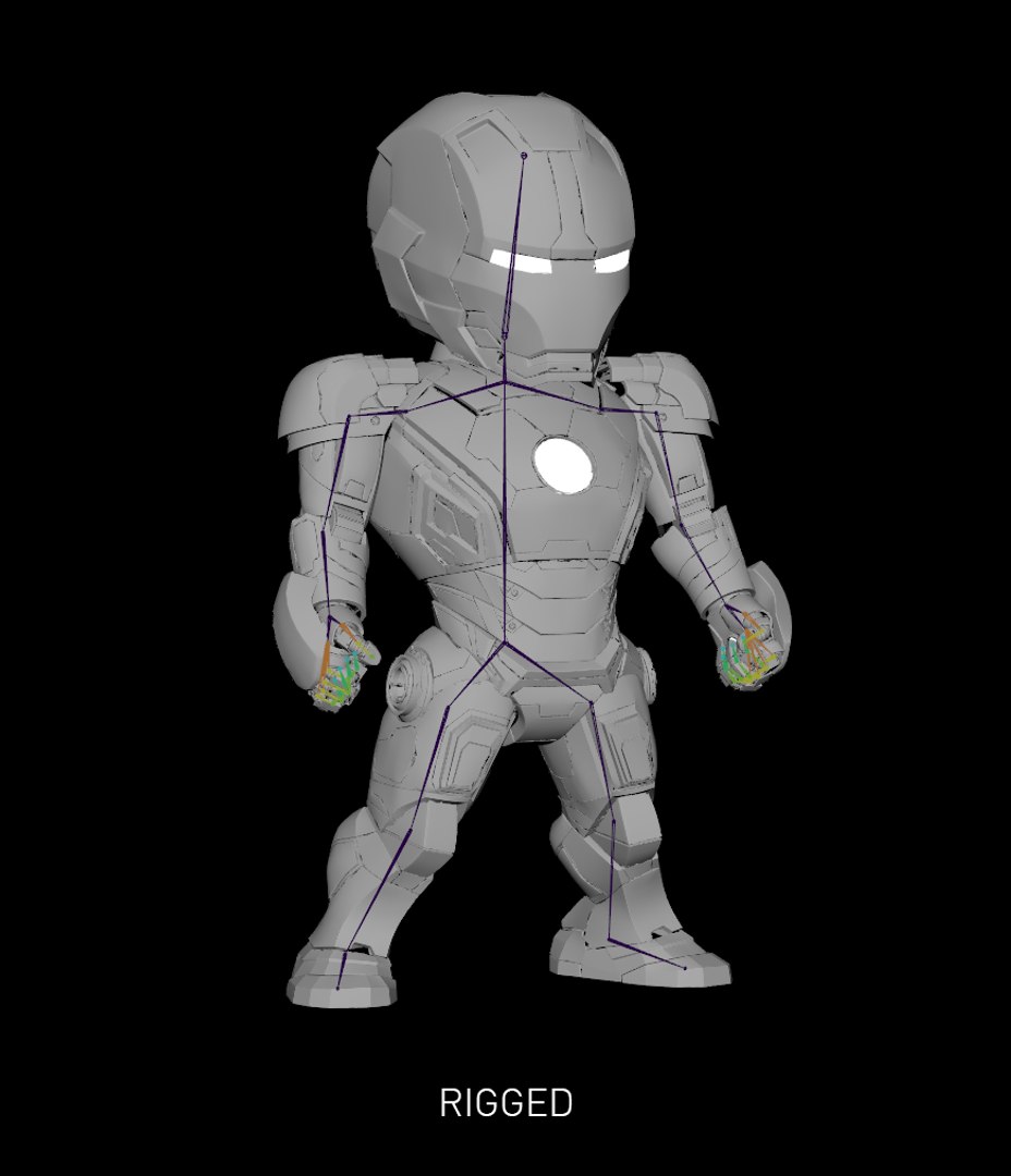 Iron Man Mark Model - TurboSquid 1354400