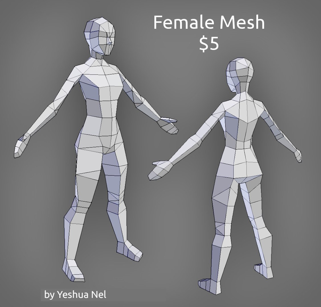 female reference for 3d modeling
