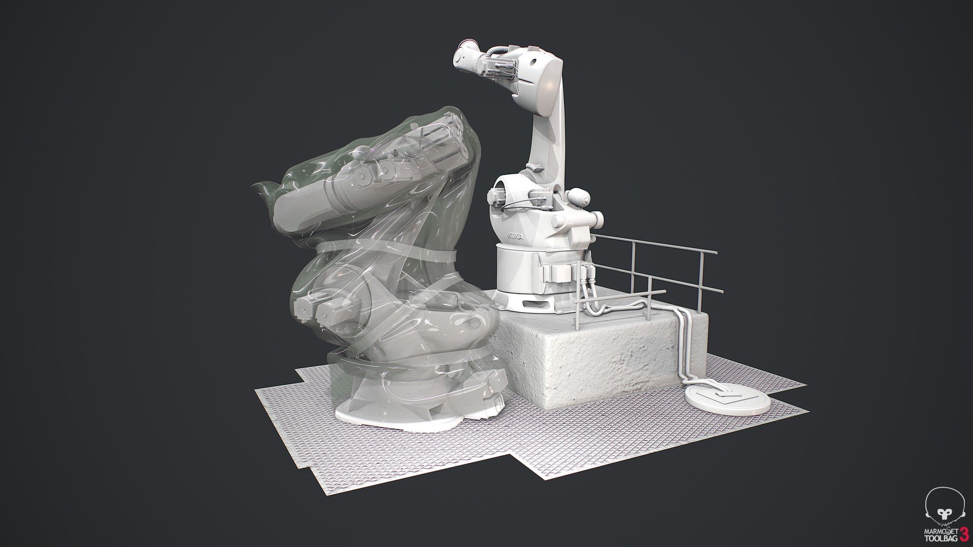 Kuka Robotics 3D Model - TurboSquid 1512267