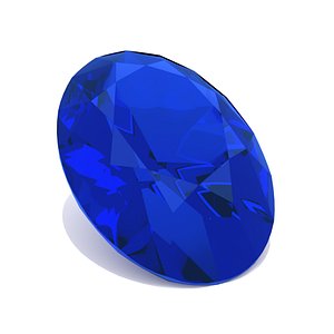 Sapphire Gem - Oval Cut