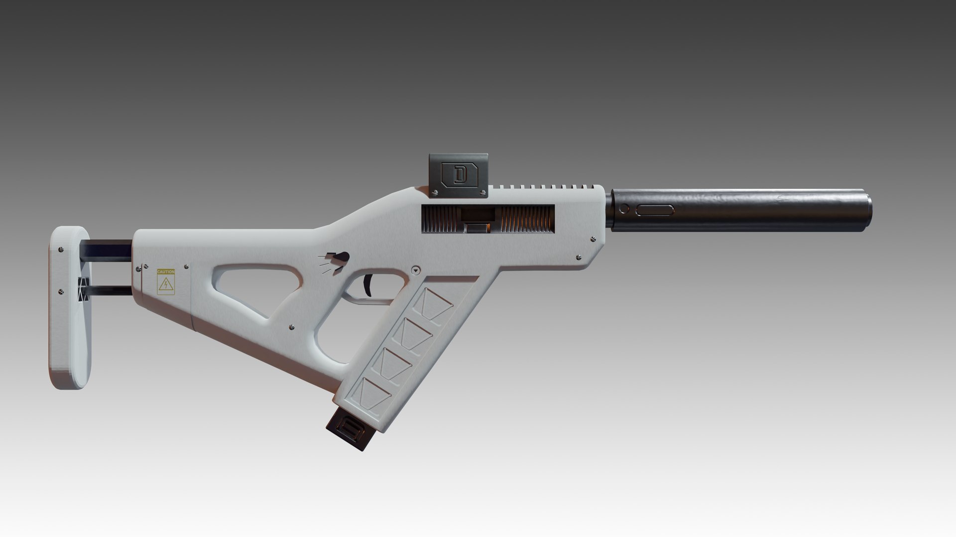 Whisper Wr-51 Smg 3D Model - TurboSquid 1560503