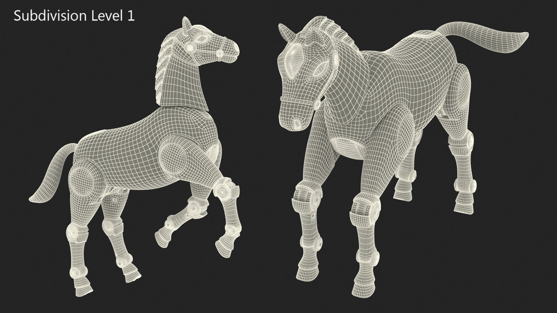 3D Robot Horse Rigged model https://p.turbosquid.com/ts-thumb/vO/bxVAuG/oh/robothorserigged3dmodel029/jpg/1641774711/1920x1080/fit_q87/32122da5eeb759e5710157d70e7264bb75fe6357/robothorserigged3dmodel029.jpg