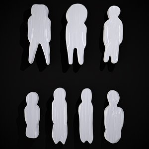 3D Wooden Kids Toy Set  print model
