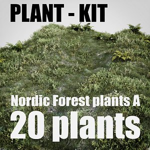 nordic forest plants A collection