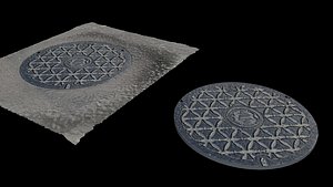 3D Scanned Manhole