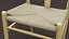 Sedia Wishbone di Hans J. Wegner [Low Poly]
