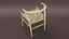 Sedia Wishbone di Hans J. Wegner [Low Poly]