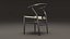 Sedia Wishbone di Hans J. Wegner [Low Poly]