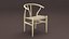 Sedia Wishbone di Hans J. Wegner [Low Poly]