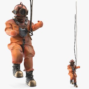 Diving Armor Old Diving Pose