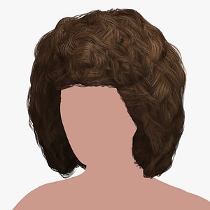 hairstyle 32 hair 3D model