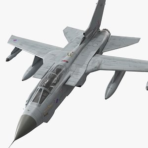 Royal Air Force Tornado GR4 Jet in Flight