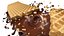 Wafer Chocolate Splash 003