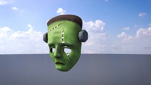 Frankenstein Mask 3D