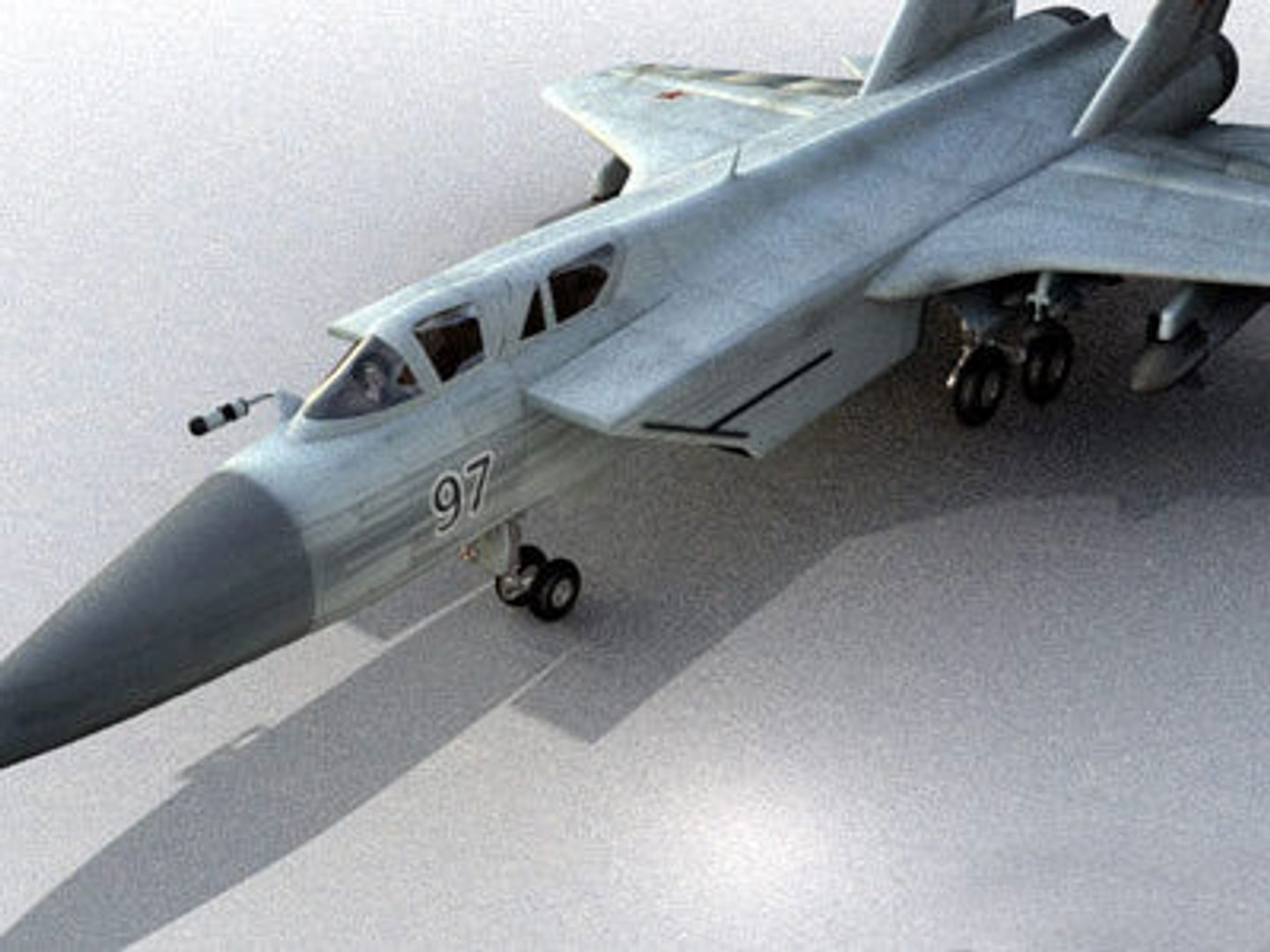 Mig 31 Mig-31 3d Model