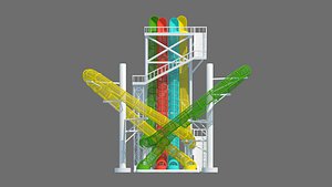 Water Park Combined Slide