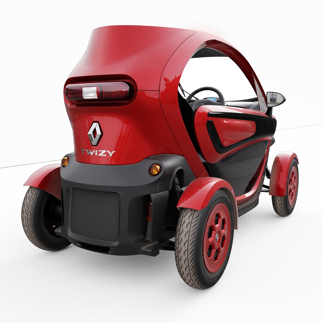3D Model Renault Twizy TurboSquid 1471873