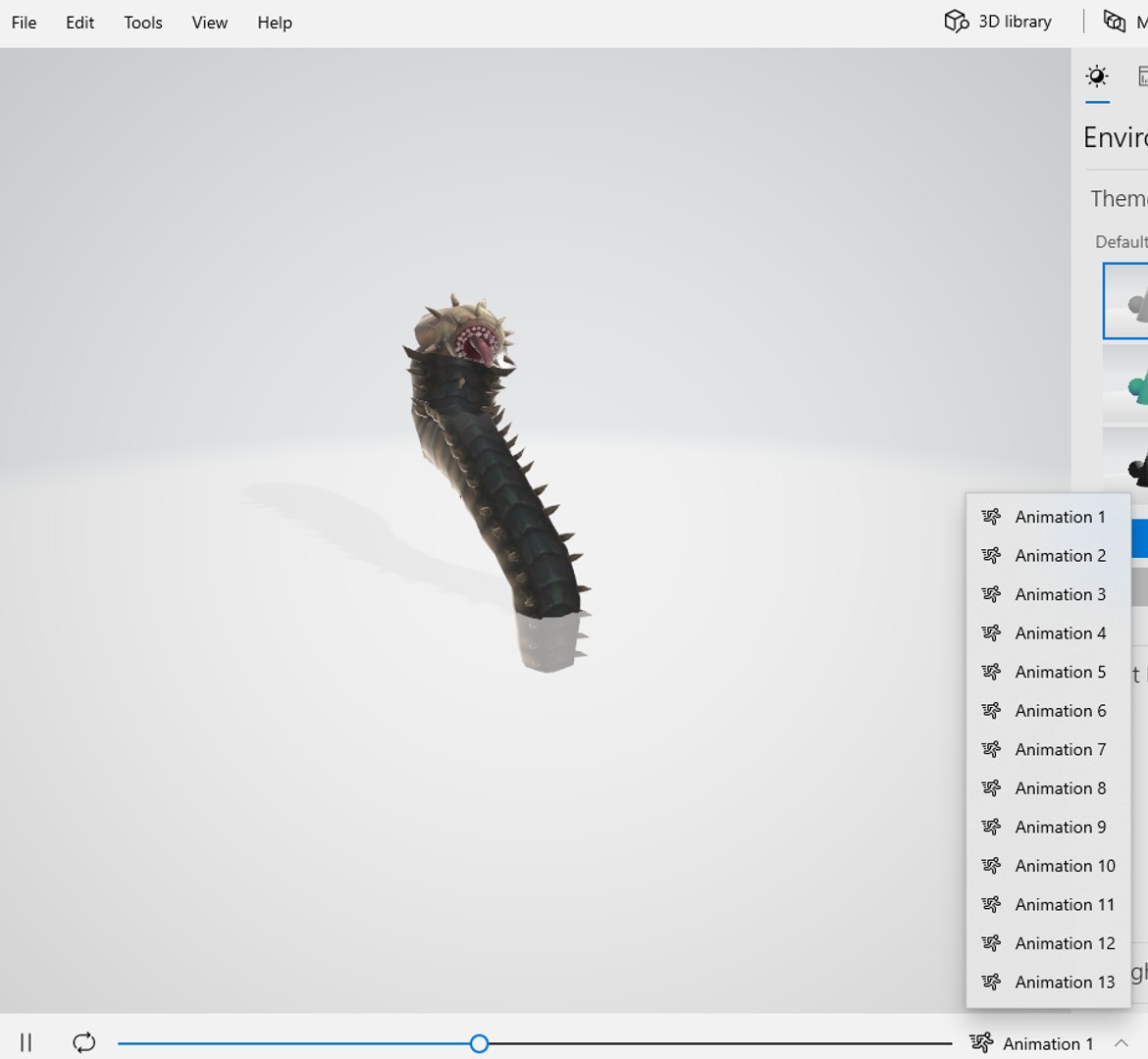 Monster Insect Worm Boss Shachong 3D Model - TurboSquid 1849570