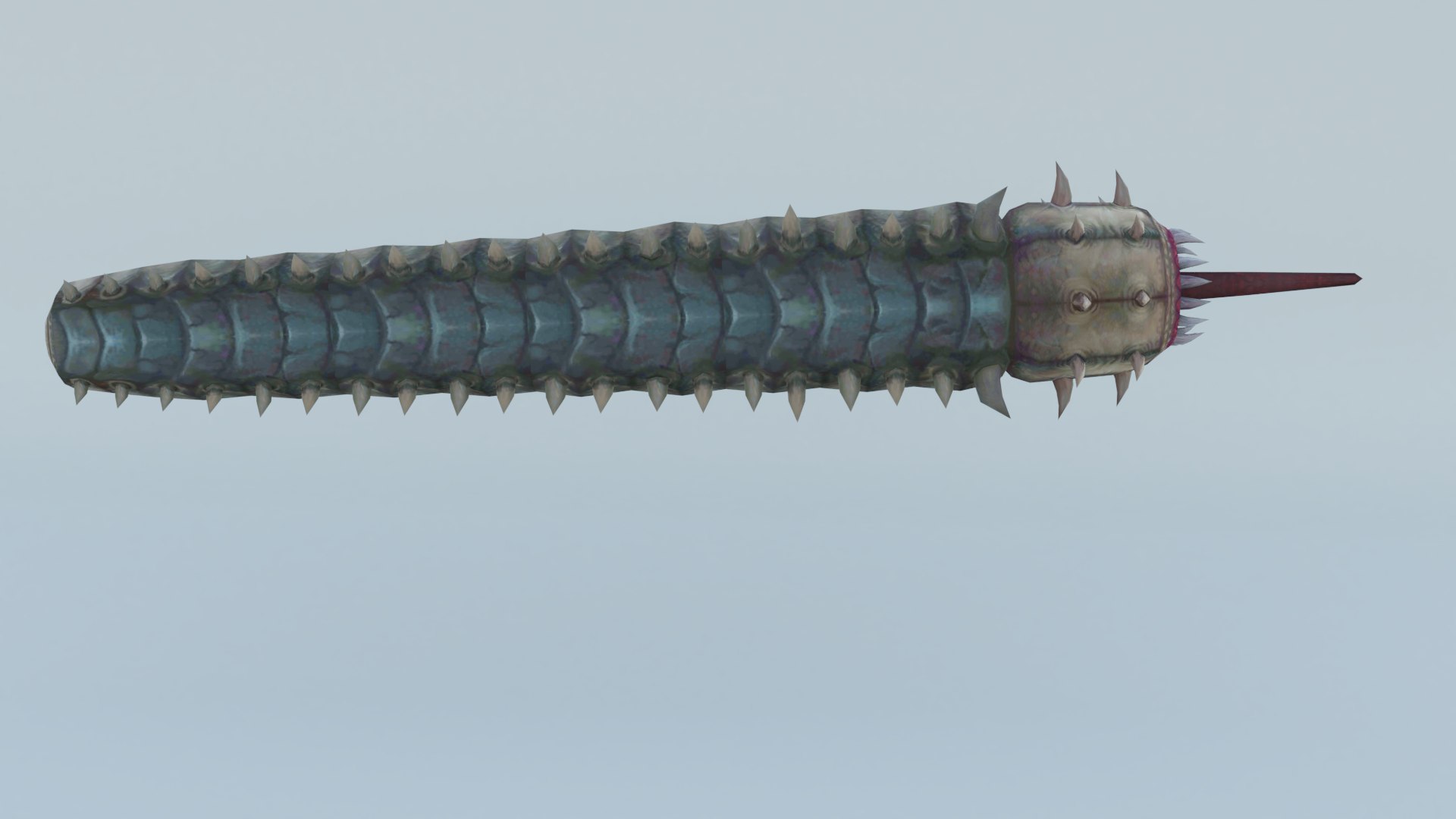 Monster Insect Worm Boss Shachong 3D Model - TurboSquid 1849570
