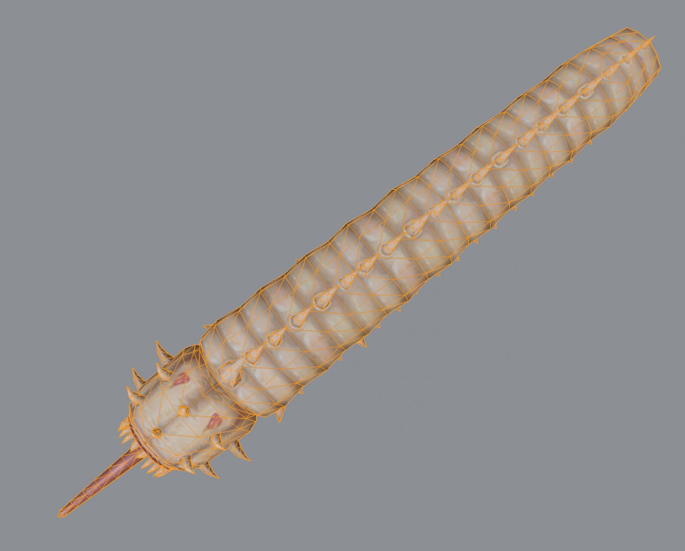 Monster Insect Worm Boss Shachong 3D Model - TurboSquid 1849570