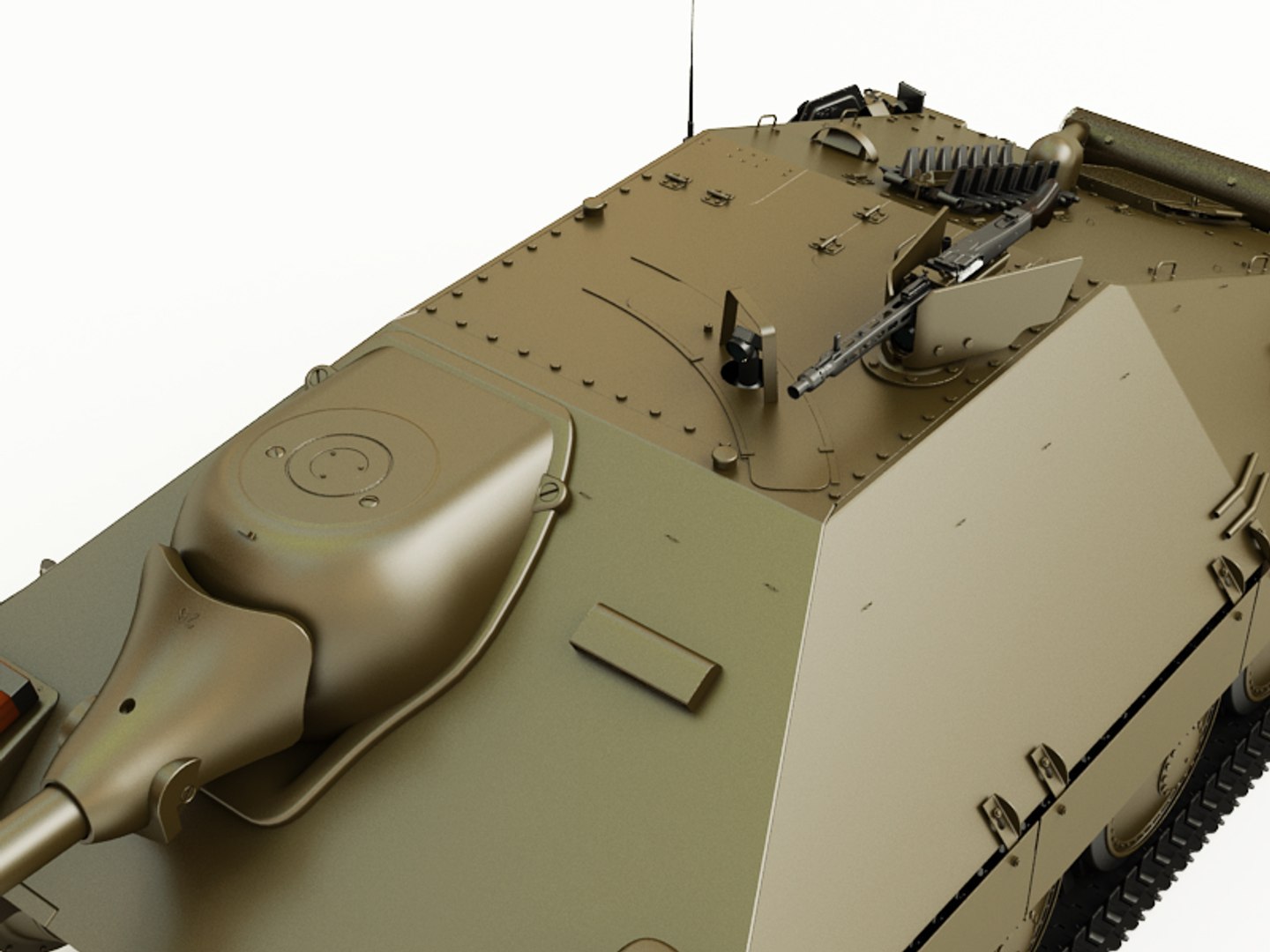 Max German Jagdpanzer 38 Hetzer