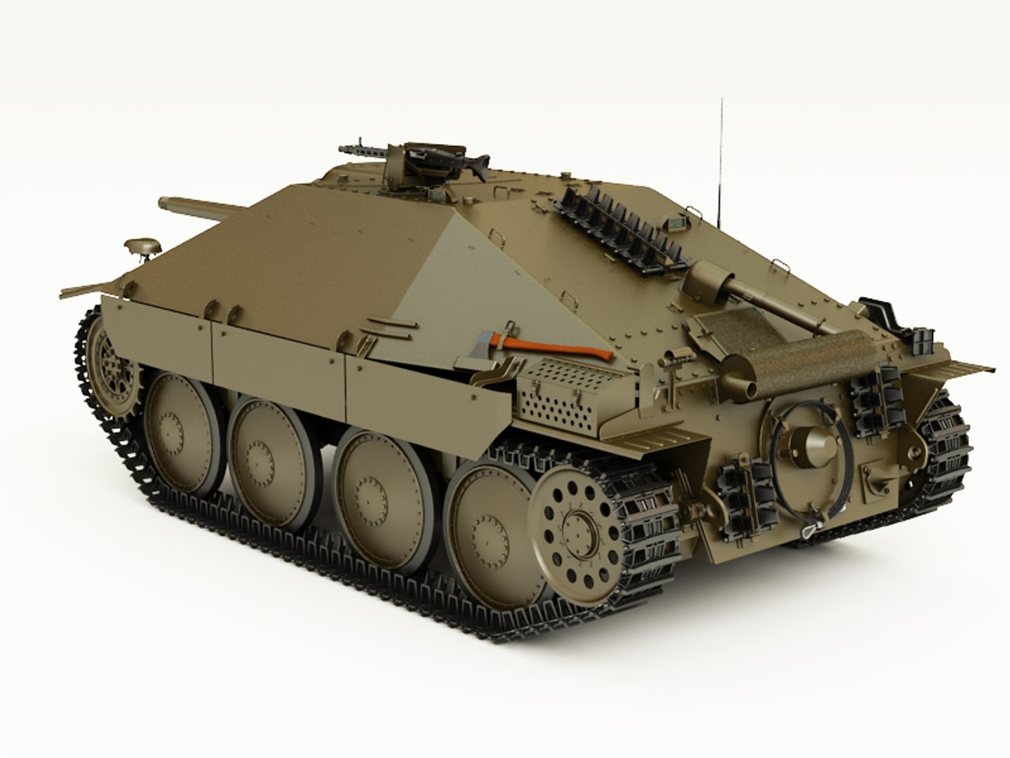 Max German Jagdpanzer 38 Hetzer