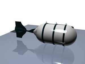 bomb 3d model