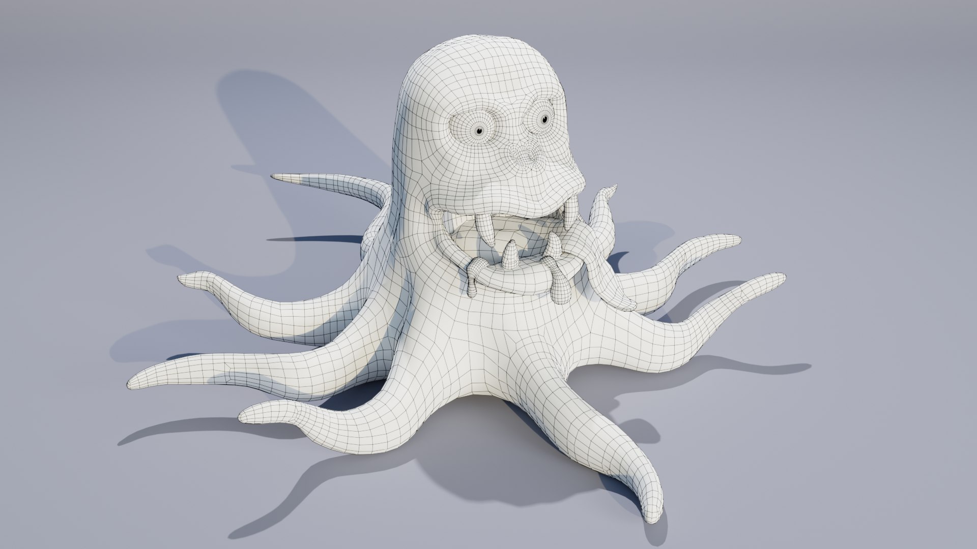 3D Model Virus Monster - TurboSquid 1535369